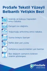 ProSafe 30'lu XL Beden Bel Bantlı Yetişkin Hasta Bezi