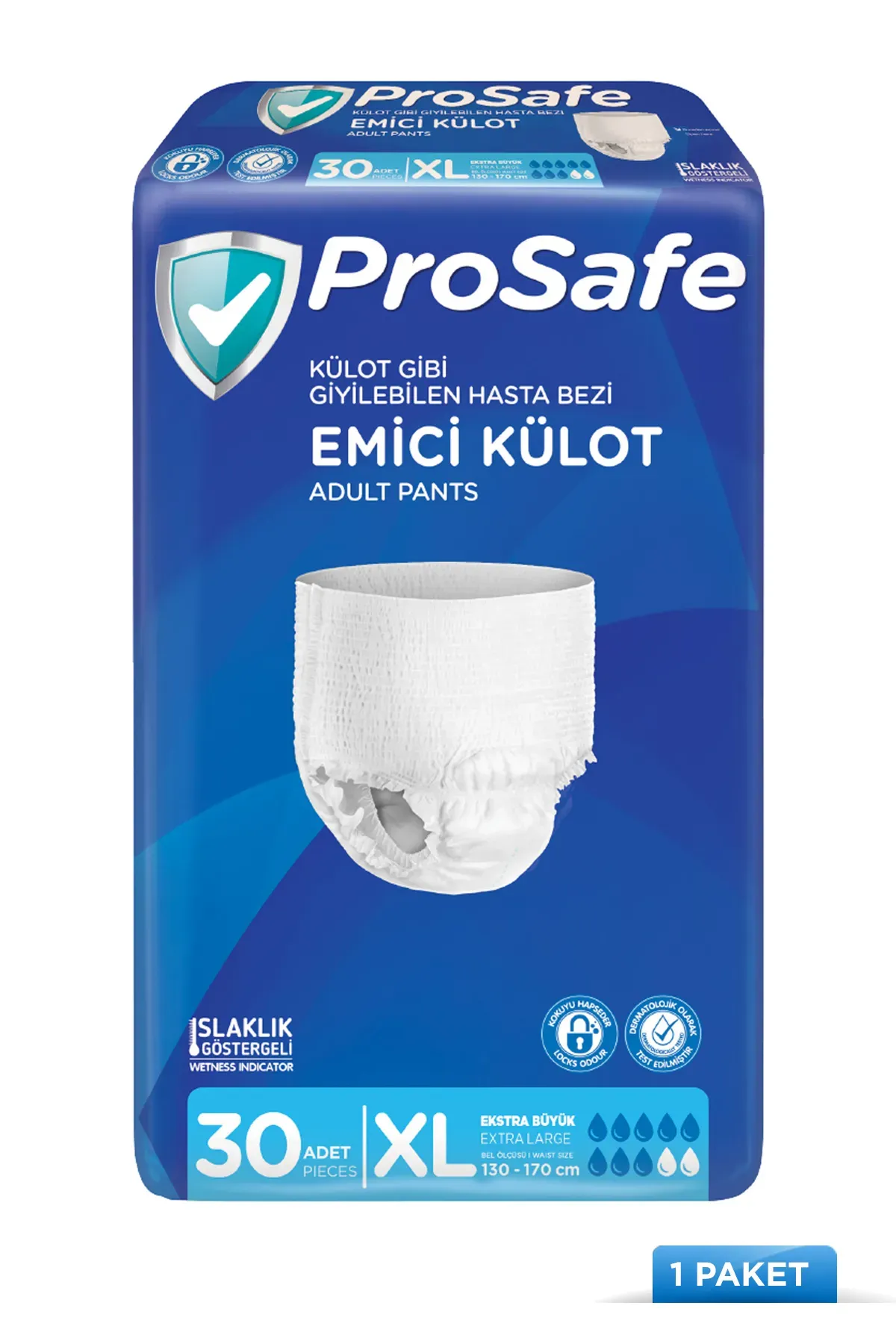 ProSafe 30'lu XL Beden Külotlu Yetişkin Hasta Bezi