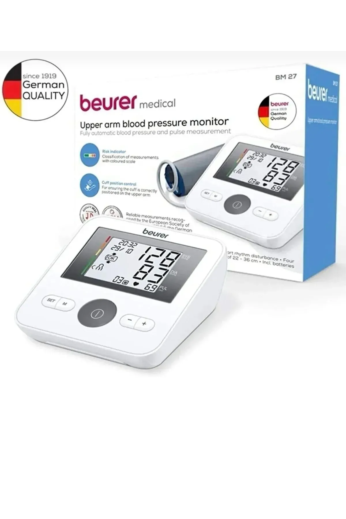 Beurer BM27 Otomatik Tansiyon Aleti