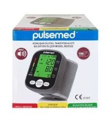 Pulsemed BSX322 Bilek Tipi Konuşan Dijital Tansiyon Aleti