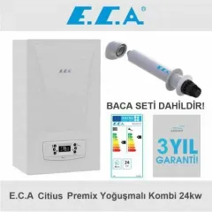 E.C.A Citius Premix 24 Kw (20.000 Kcal) Tam Yoğuşmalı Kombi