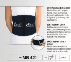 Case MB-421 Mıknatıslı Bel Korsesi | Ağrı ve Postür Desteği