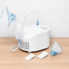 Omron C101 Essential Kompresörlü Nebülizatör | Evde Kolay Solunum Tedavisi
