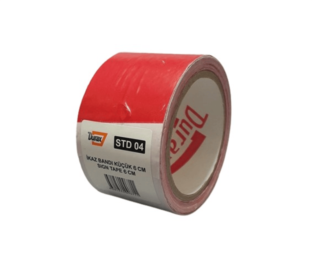 DURAX İKAZ BANDI KÜÇÜK 6 CM STD 04 Ürün 60 Mm - FBT