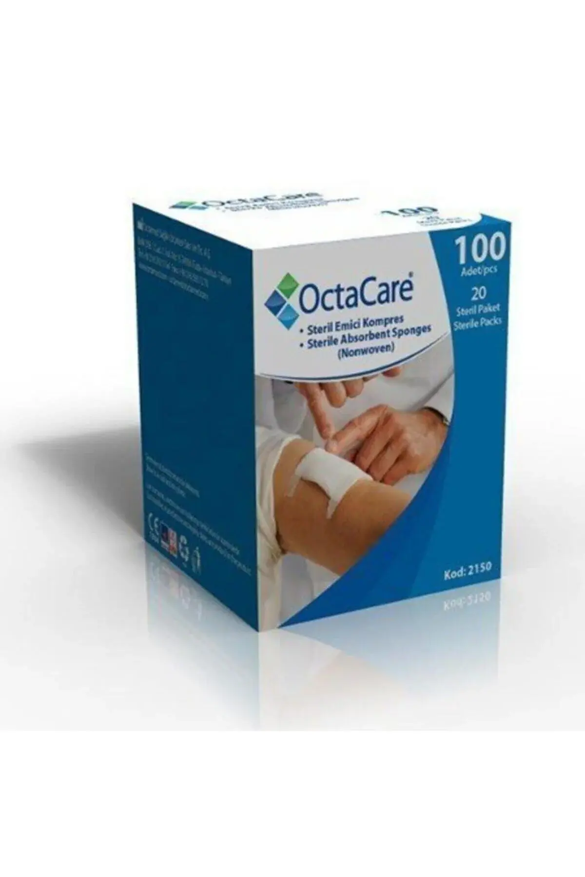 OCTACARE STERİLEMİCİ KOMRES 3 KUTU (3X100=300 ADET)