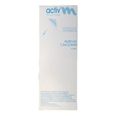 ACTİV'M SLİKON YARA İZİ İYİLEŞTİRİCİ  (4X30 CM) (1,5X12 İNCH) (1KUTU=5ADET)